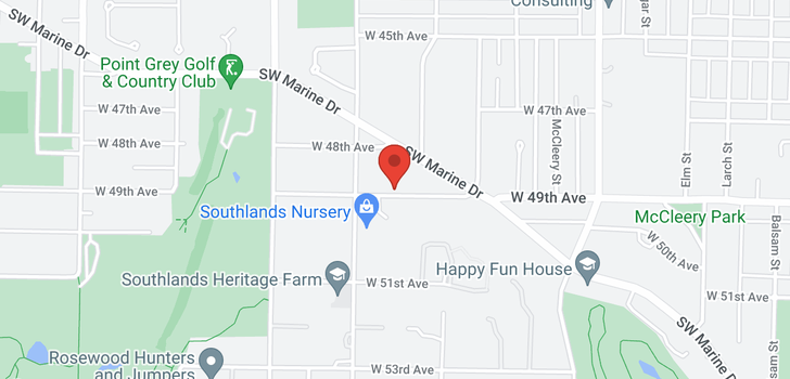 map of 3115 W 49TH AVENUE